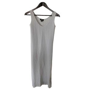 River Island Gray Sleeveless Body Con Stretchy Dress
